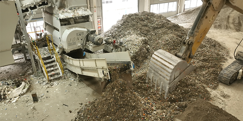 Senge Environmental Industrial Waste Shredding & Sorting Project