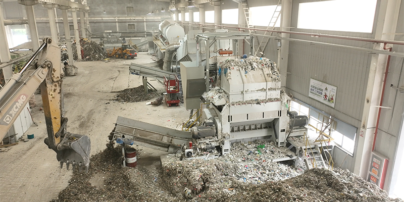 Senge Environmental Industrial Waste Shredding & Sorting Project
