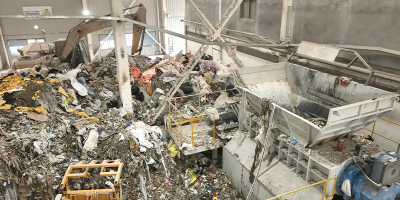 Senge Environmental Industrial Waste Shredding & Sorting Project