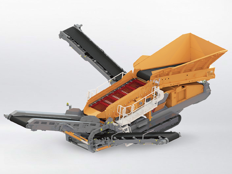 Tracked Heavy Duty Combi Flip-Flop Screen